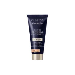 Claresa CARE ALL DAY Nawilżający podkład z filtrem SPF 50 30ml 2W MEDIUM WARM