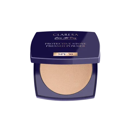 Claresa Care All Day Puder prasowany utrwalający SPF30 10g