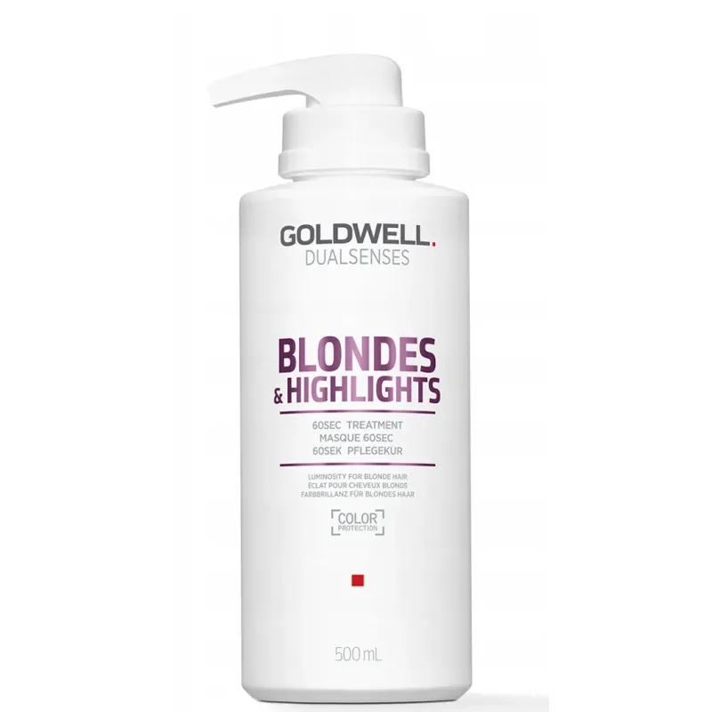 Goldwell Blondes&Highlights 60s maska neutralizująca do włosów blond 500ml