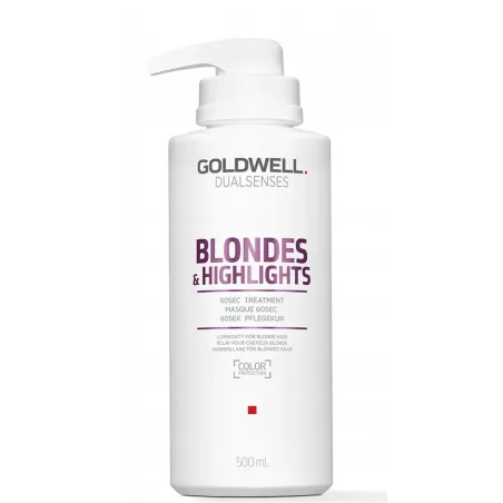 Goldwell Blondes&Highlights 60s maska neutralizująca do włosów blond 500ml