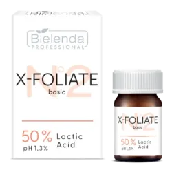 Bielenda Professional X-Foliate Basic kwas Mlekowy 50% 5ml