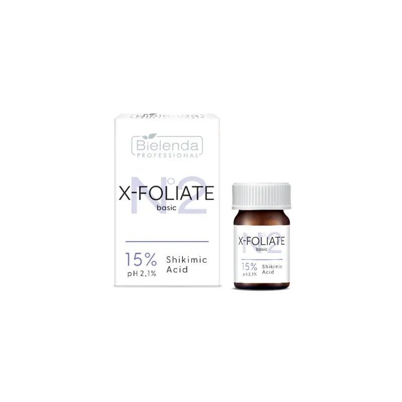 Bielenda Professional X-Foliate Basic kwas Szikimowy 15% 5ml