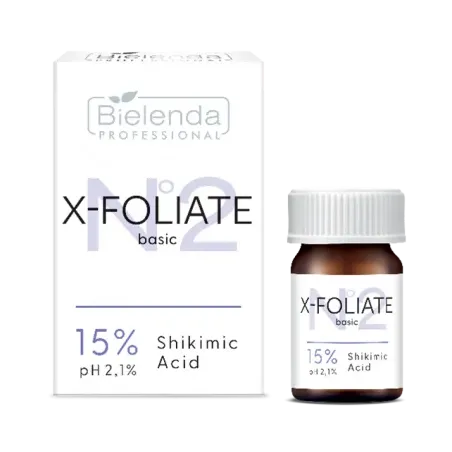 Bielenda Professional X-Foliate Basic kwas Szikimowy 15% 5ml