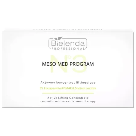Bielenda Professional Aktywny koncentrat liftingujący z 3% DMAE 10x3m