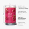 Yankee Candle Tumbler Świeca w Dużym Słoiku z Dwoma Knotami Red Raspberry 567g