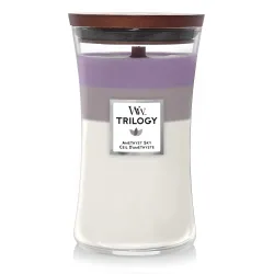 WoodWick Amethyst Sky Duża Świeca Trilogy 609,5g