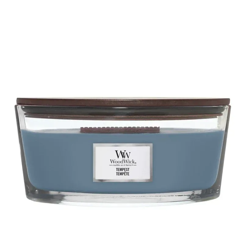 WOODWICK Świeca Ozdobna  Eipsa TEMPEST z Drewnianym Knotem 453,6g