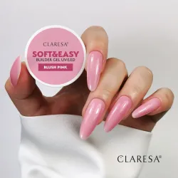 Claresa Żel budujący SOFT&EASY builder gel Blush pink 45g