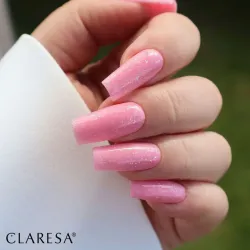 Claresa Żel budujący SOFT&EASY builder gel Glimmer pink 45g