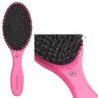 Olivia Garden Expert Care Oval Szczotka z mieszanym włosiem dzika do rozczesywania włosów różowa