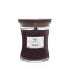 WoodWick Spiced Blackberry Średnia Świeca Zapachowa z Drewnianym Knotem  275g