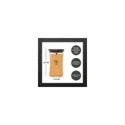 WoodWick Golden Bourbon Duża Świeca Zapachowa z Drewnianym Knotem 609,5g