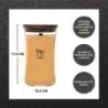 WoodWick Golden Bourbon Duża Świeca Zapachowa z Drewnianym Knotem 609,5g