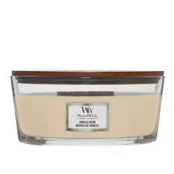 WoodWick Elipsa Vanilla Bean Świeca Zapachowa Ozdobna z Drewnianym Knotem 453,5g