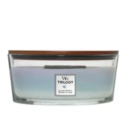 WoodWick Trilogy  Calming Retreat Świeca Elipsa z Drewnianym Knotem 453,5g