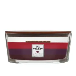 WoodWick Trilogy  SUN-RIPENED BERRIES Świeca Elipsa z Drewnianym Knotem 453,5g