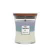 WoodWick CALMING RETREAT Średnia Świeca Ozdobna z Drewnianym Knotem 275g