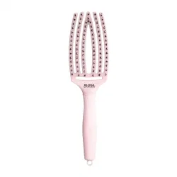 OLIVIA GARDEN FINGERBRUSH Zestaw szczotek do stylizacji Pastel Pink Brush Kit 2 szt.