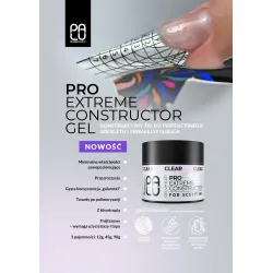 PALU Żel konstrukcyjny Pro Extreme Constructor Gel CLEAR 45g