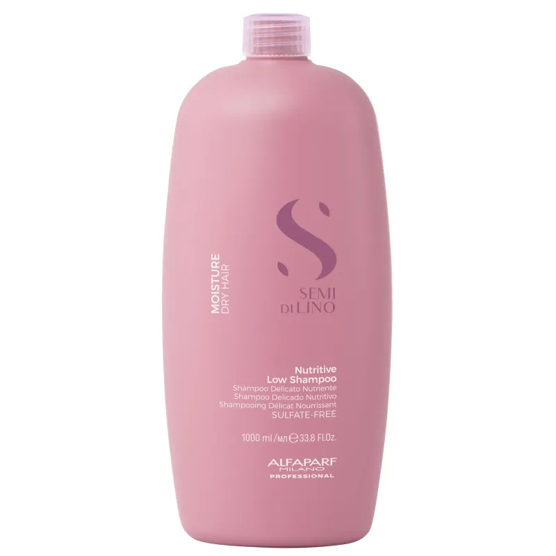 ALFAPARF SEMI DI LINO MOISTURE NUTRITIVE LEAVE-IN CONDITIONER- ODŻYWKA NAWILŻAJĄCA DO WŁOSÓW SUCHYCH, 1000ML