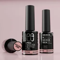 PALU Żel Budujący W Butelce Pro Master Golden Pink 11g