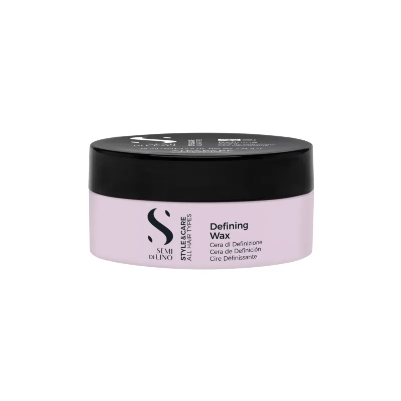 Alfaparf Milano Semi di Lino Style&Care Defining Wax - Wosk definiujący do włosów - 75ml