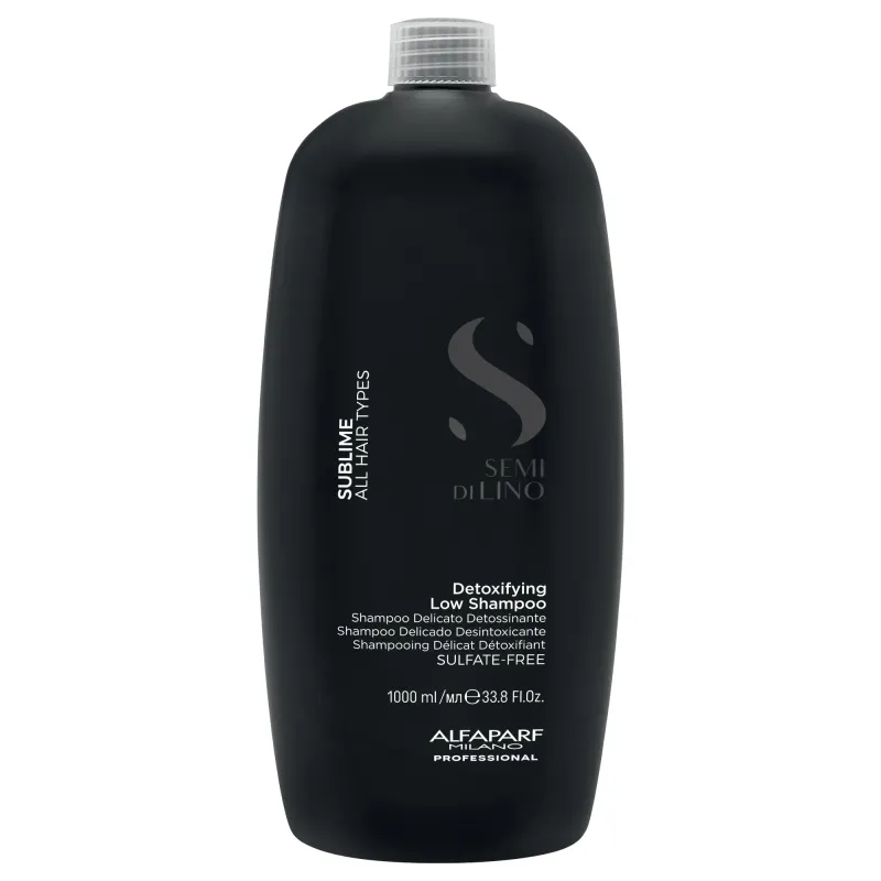 Alfaparf Milano Semi Di Lino Sublime DETOXIFYING -szampon oczyszczająco-detoksykujący - 1000ml