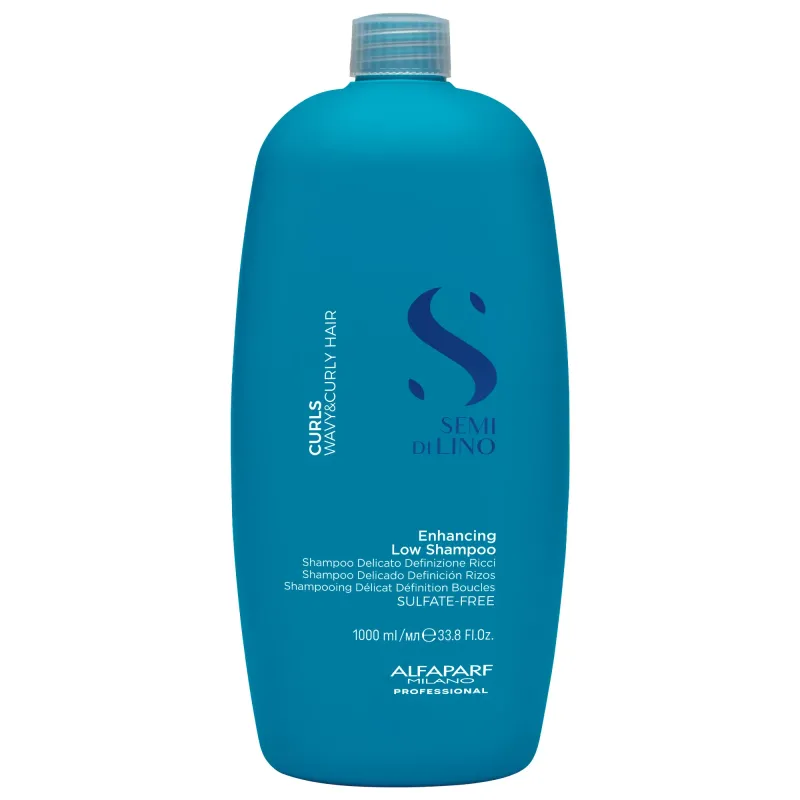 Alfaparf Milano Semi di Lino Curls - szampon wzmacniający do włosów kręconych- 1000ml