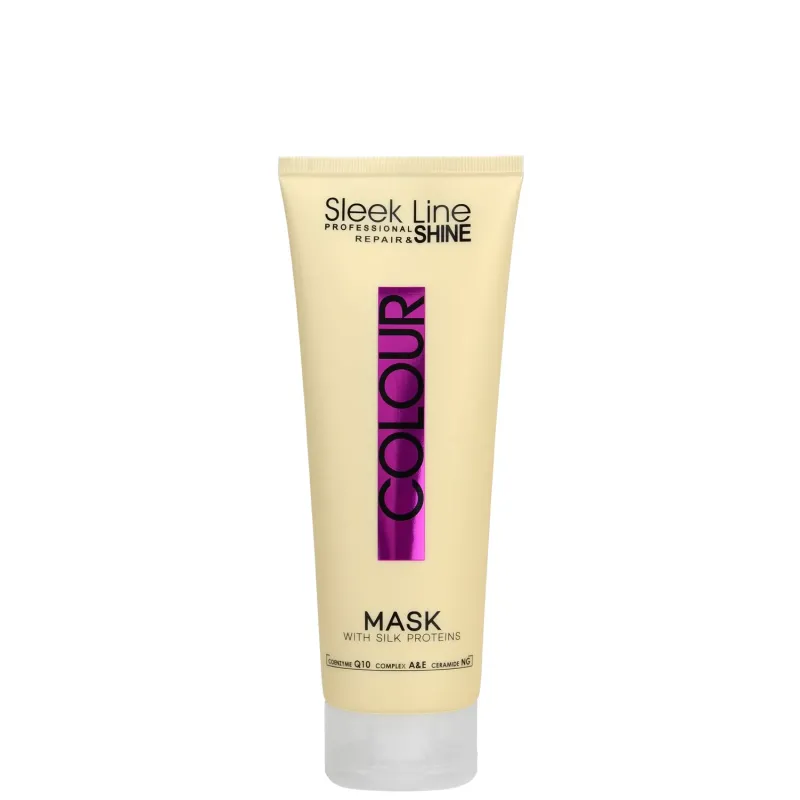 STAPIZ  Maska Sleek Line COLOUR maska do włosów farbowanych 250 ml