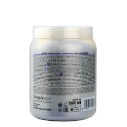 STAPIZ Maska Sleek Line BLOND maska  do włosów blond, siwych i rozjaśnianych  1000 ml