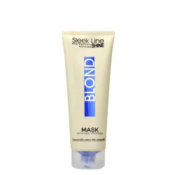 STAPIZ Maska Sleek Line BLOND maska do włosów blond, siwych i rozjaśnianych 250 ml