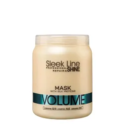 STAPIZ Maska Sleek Line VOLUME maska do włosów cienkich i delikatnych 1000 m
