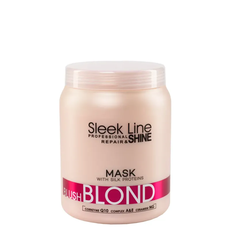 STAPIZ Maska Sleek Line BLUSH BLOND maska do włosów blond, rozjaśnianych i rudych 1000 ml
