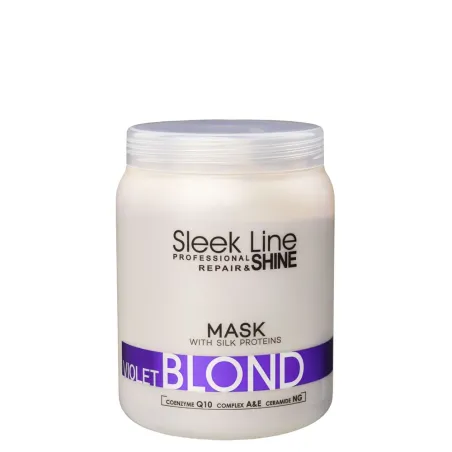 STAPIZ Maska Sleek Line VIOLET BLOND - maska neutralizująca do włosów blond 1000 ml