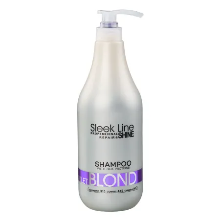 STAPIZ Szampon Sleek Line VIOLET BLOND - Szampon neutralizujący do włosów blond 1000 ml