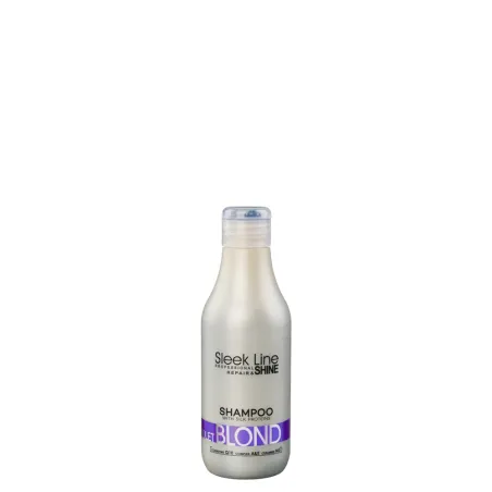 STAPIZ Szampon Sleek Line VIOLET BLOND - Szampon neutralizujący do włosów blond 300 ml