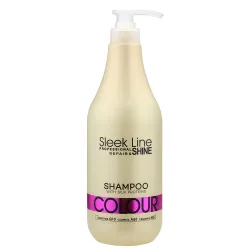 STAPIZ Szampon Sleek Line COLOUR - Szampon do włosów farbowanych 1000 ml