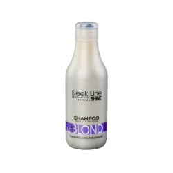 STAPIZ Szampon Sleek Line VIOLET BLOND - Szampon neutralizujący do włosów blond 300 ml