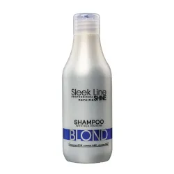 STAPIZ Szampon Sleek Line BLOND - szampon do włosów blond 300 ml