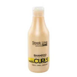 STAPIZ Szamon Sleek Line Waves&Curls - szampon do włosów kręconych 300 ml