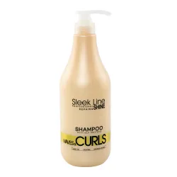 STAPIZ Szamon Sleek Line Waves&Curls - szampon do włosów kręconych 1000 ml