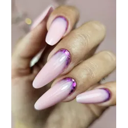 CLARESA ŻEL DO ZDOBIEŃ MEGASTAR ART GEL -  PINK PIXEL 10G