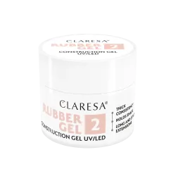 CLARESA RUBBER GEL 2 - Żel budujący 12G