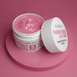 CLARESA RUBBER GEL 5 - Żel budujący 12G