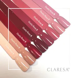 Claresa Lakier Hybrydowy Dusty Rose 8 - 5g
