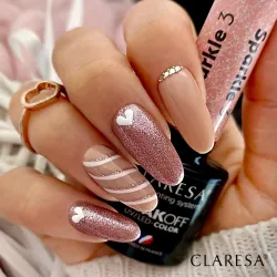 CLARESA LAKIER HYBRYDOWY SPARKLE 3 - 5g