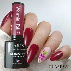 Claresa lakier hybrydowy WARMIN’ FALL 7 -5g