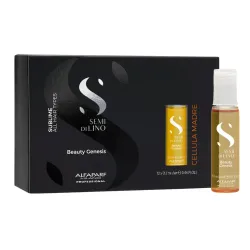 ALFAPARF SEMI DI LINO CELLULA MADRE BEAUTY GENESIS- AMPUŁKI, ELIKSIR ODNOWY DO WSZYSTKICH RODZAJÓW WŁOSÓW, 12X13ML