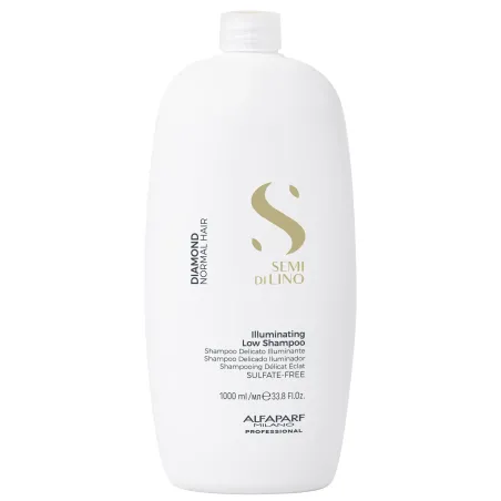Alfaparf Milano Alfaparf Semi di Lino Diamond Illuminating Low Shampoo rozświetlający szampon do włosów normalnych 1000ml