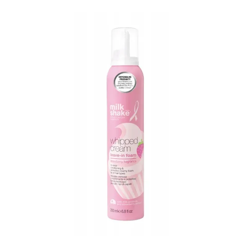 MILKSHAKE WHIPPED CREAM LEAVE-IN STRAWBERRY - Odżywka w piance 200ml